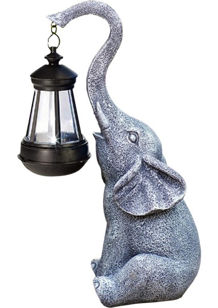 Güneş Fil Bahçe Heykelleri Reçine Açık Avlu Fil Heykeli Kadınlar Için Mükemmel Fil Hediyesi Büyükanne (Yurt Dışından)