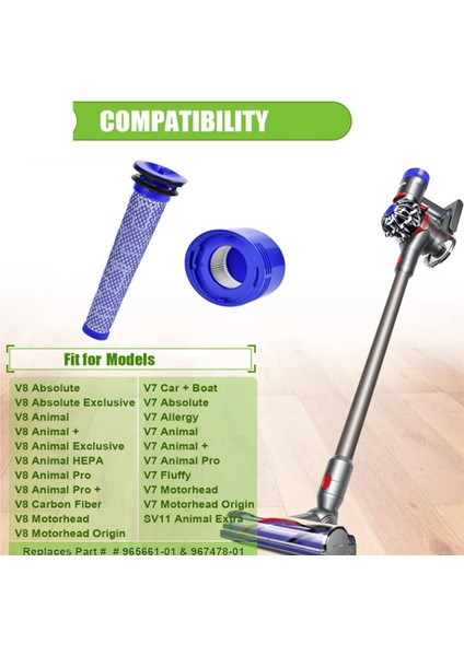 Dyson V7 V8 El Tipi Elektrikli Süpürge Toz Değişimi Için Cyclone (Yurt Dışından) modelleri