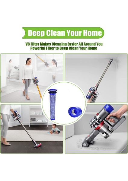 Dyson V7 V8 El Tipi Elektrikli Süpürge Toz Değişimi Için Cyclone (Yurt Dışından) fırsatları