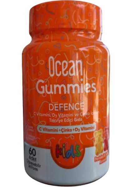 Ocean Smart Gumıes Defence 64 Adet Çiğnenebilir Jel Form