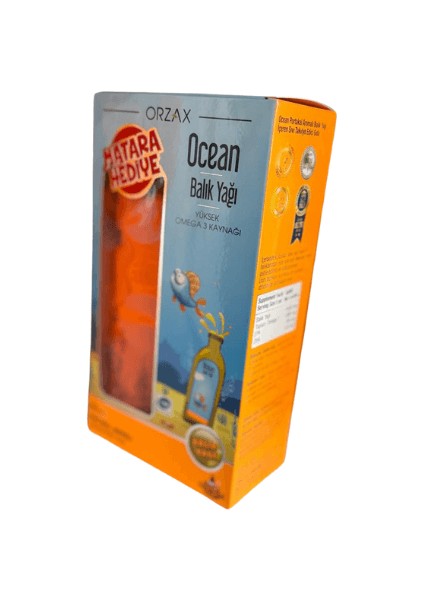 Ocean Omega3 Şurup 150 ml - Portakal Matara Hediyeli modelleri