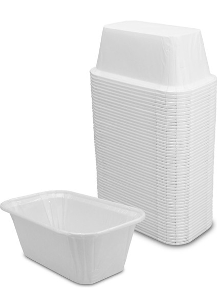 Muffin Kek Kapsülü Baton Beyaz Ekler Boy 50LI x 5 Paket - K40 modelleri