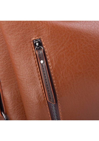 Çok Gözlü Kadın Omuz ve Çapraz Çanta (33X25 cm ) Taba Kahve Victoria fiyatları