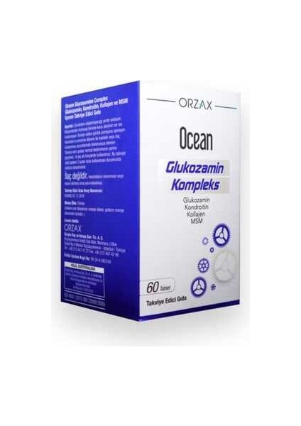 Ocean Glukozamin Kompleks Glucosamıne Kontroıtın Msm 60 Tablet