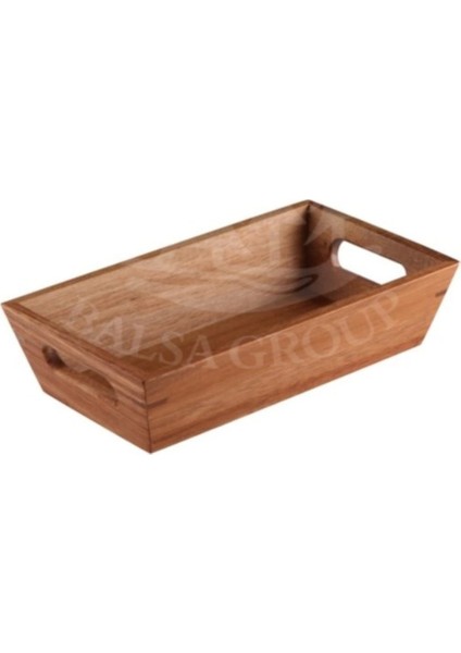 Akasya Dikdörtgen Ekmek Sepeti 23 x 13 x 6 cm AKS1044