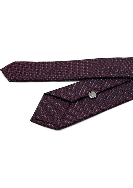 Bordo Küçük Desen Slim Kravat SK8014 fiyatları