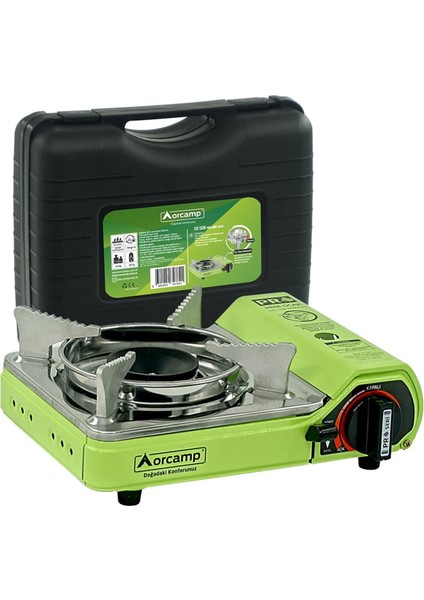 Tekli Portatif Ocak Mini (Yeşil) CK-506
