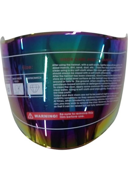Kask Camı JK526 Raınbow Vısor modelleri