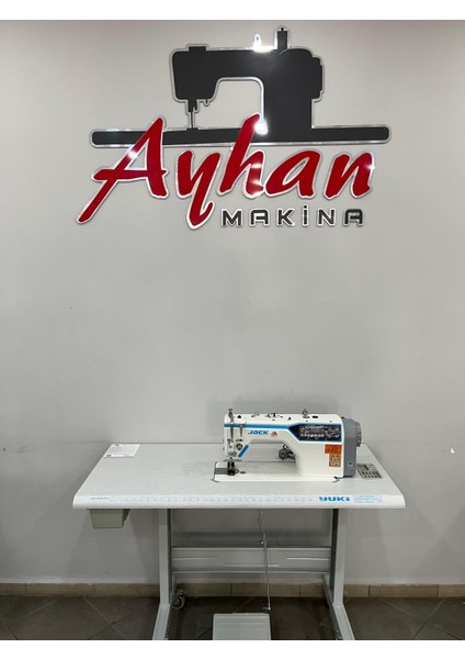 A4F-DQ Düz Makine Kısa Iplik Kesicili