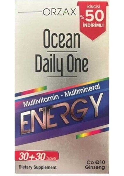 Ocean Daıly One Energy 30+30 Tablet