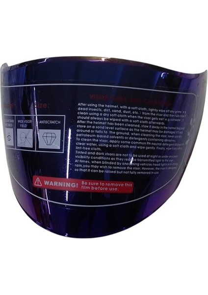 Kask Camı JK526 Irıdıum Blue