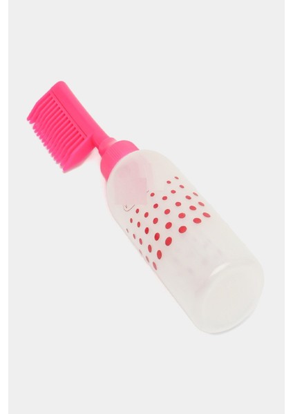 Yatay Model 150ML Saç Boyası Fırçası Taraklı Boş Şişe Aplikatör Boyama Şampuan Saç Yağı Bakım Tarağı