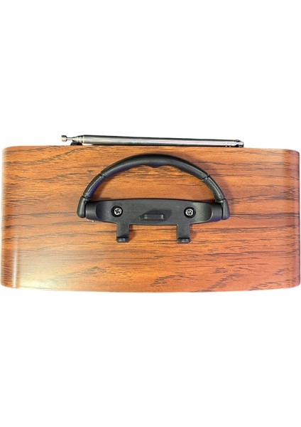 NS-6650 USB / Tf Kart / Fm Retro Taşınabilir Bluetooth Hoparlör