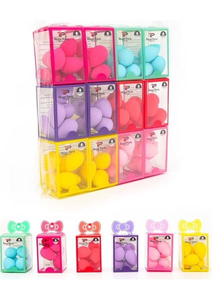 Beauty Pudra Süngeri 6lı Mini Yumurta