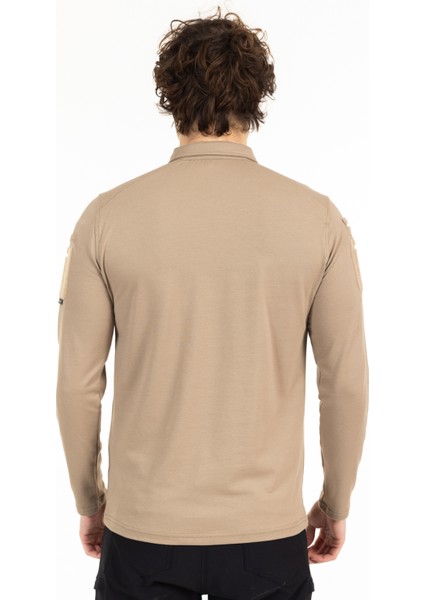 Akn 22013 Polo Yaka Uzun Kollu Taktik Sweatshırt fiyatları