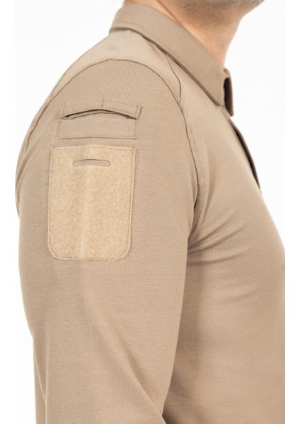 Akn 22013 Polo Yaka Uzun Kollu Taktik Sweatshırt indirimleri