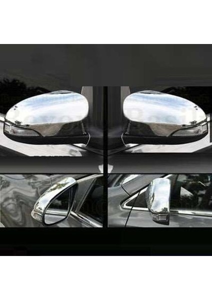 Toyota Corolla Uyumlu 2013 2018 Ayna Kapağı Abs (Plastik) Krom