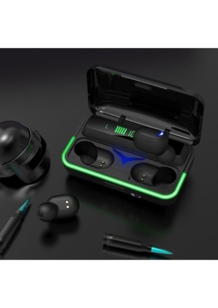 Oyuncu Kulaklık Rgb Işıklı – 5.1 Bluetooth + 1200 Mah Powerbank E10