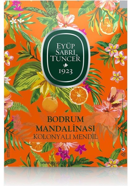 50LI Mendil Bodrum Mandalinası Kolonyalı (9,3 x 12,5) Doypack