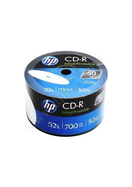 CD-R 700MB-80min Printable 50li Shrink