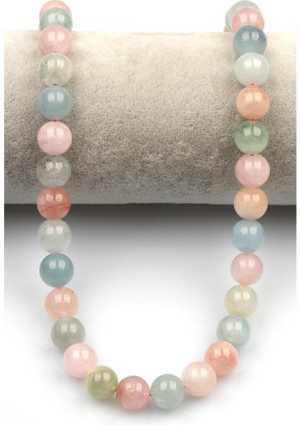 Akuamarin-Morganit-Heliodor Doğal Taş Dizi 10 mm Küre Kesim fiyatları