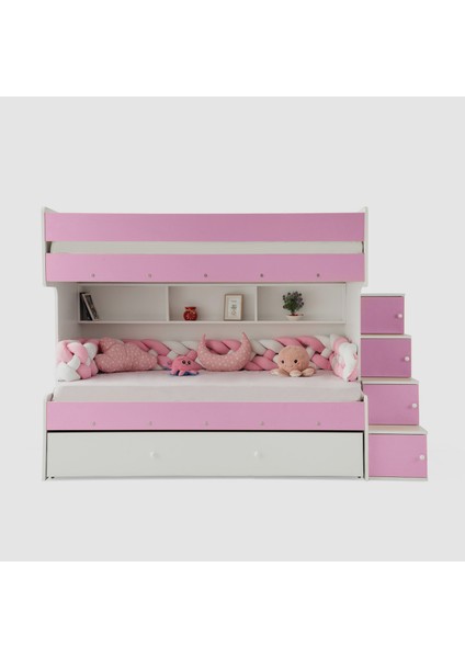 Safir Yavrulu Ranza Pembe & Beyaz Çelik Destekli Tamamı MDF modelleri