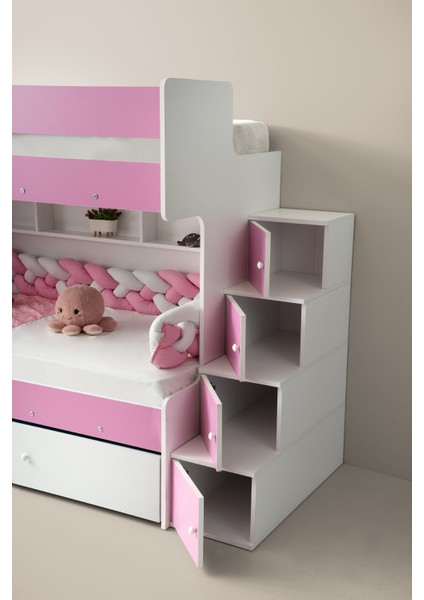Safir Yavrulu Ranza Pembe & Beyaz Çelik Destekli fırsatları