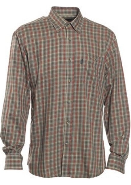 T. S.k.deerhunter Waylon 499 Red Kareli Uzun Kol Gömlek 41/42
