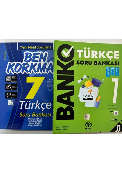 Model Türkçe ve Ataben Korkmam Türkçe Soru Bankası