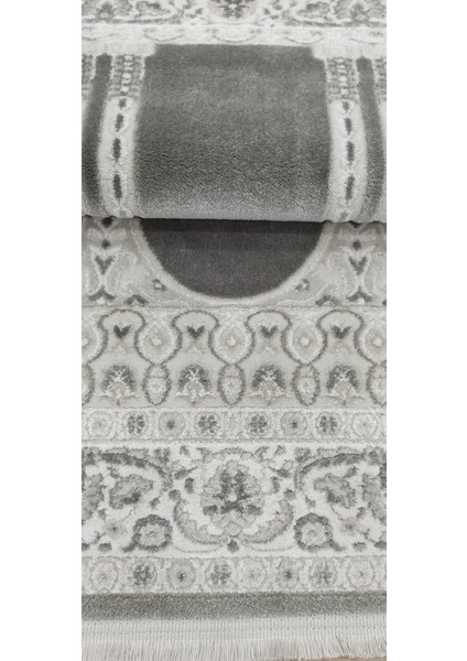 Agua Kalın Halı Seccade Parlak Yumuşak Dokulu Kadifemsi Yüzey 77 x 125 cm
