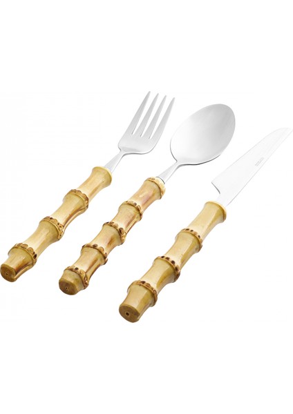 Bamboo Garden 6 Kişilik 18 Parça Çatal Kaşık Bıçak Seti fiyatları