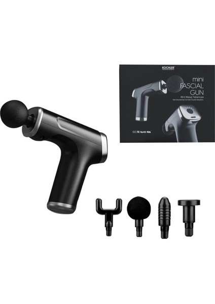 4 Başlıklı Mini Fascial Gun Profesyonel Masaj Tabancası ve Masaj Aleti Komple Vücut fiyatları