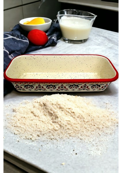 30/13 Emaye Baton Kek Ekmek Kalıbı 1,7lt Fırın, Pişirme, Pasta, Çeyiz, fırsatları