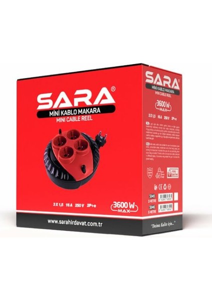 Mini Kablolu Makara 4 Lü 5mt Uzatma fiyatları