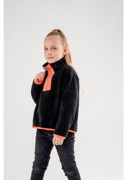 Garnili Peluş Kız Çocuk Sweat 4523 fırsatları