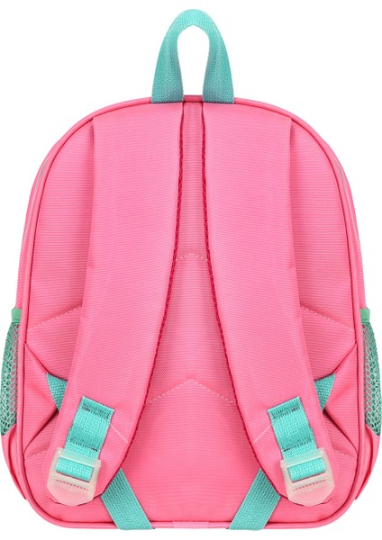 Pembe Flamingo Desenli Anaokulu Kreş Sırt Çantası 24102