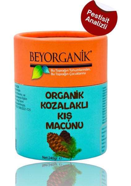 Organik Kozalaklı Kış Macunu 240gr