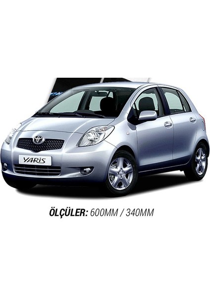 Toyota Yaris 1999-2005 Muz Silecek Takımı (Cam Sabunu Hediyeli)