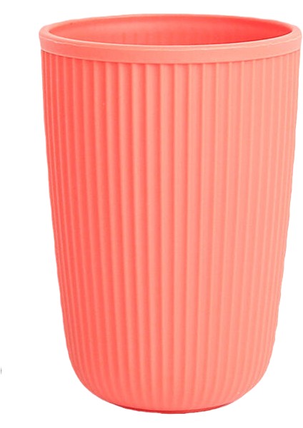 Iki Dikey Su Bardağı Yüksek -Değerli Buğday Pp Su Bardağı Ev Basit Gargara Bardağı Yeni Soğuk Su Bardağı Plastik Fincan (Yurt Dışından)