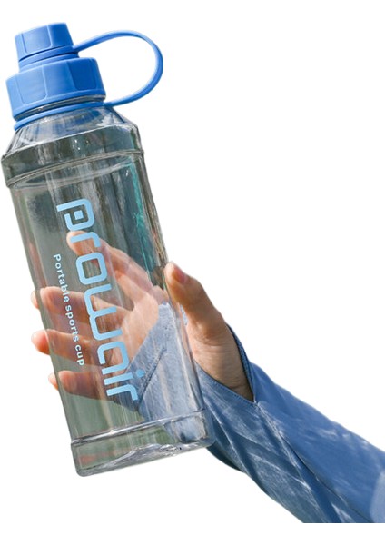 Spor Su Isıtıcısı Büyük -Kapasite Plastik Fincan Açık Hava Fitness Portatif Su Kupası Öğrenci Hediyesi Yaratıcı Uzay Bardağı (Yurt Dışından)