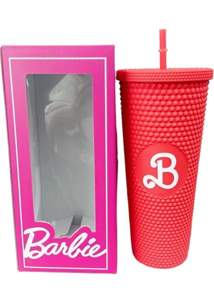 Iki Çift Katmanlı Plastik Fincan Saman Fincan Su Bardağı Su Bardağı Starba Fincan Durian Fincan Barbie Fincan ile Su Bardağı (Yurt Dışından)