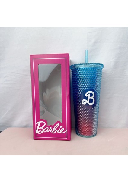 Iki Çift Katmanlı Plastik Fincan Saman Fincan Su Bardağı Su Bardağı Starba Fincan Durian Fincan Barbie Fincan ile Su Bardağı (Yurt Dışından) modelleri