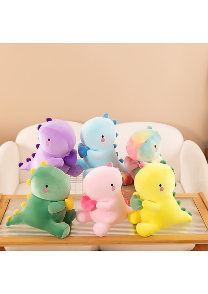 Dinozor Peluş Oyuncak Kız Kalp Yastık Bebek Bebek (Yurt Dışından)