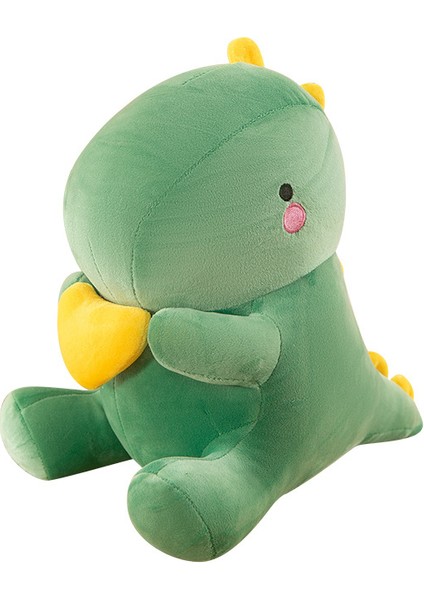 Dinozor Peluş Oyuncak Kız Kalp Yastık Bebek Bebek (Yurt Dışından)