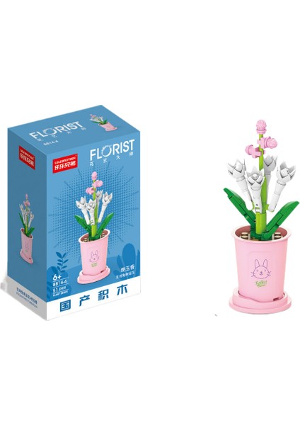 Çocukların Bulmaca Oyuncakları ve Evdeki Dekorasyonlar Için Blok Çiçek Toplantıs I Inşa Etmek (Yurt Dışından)