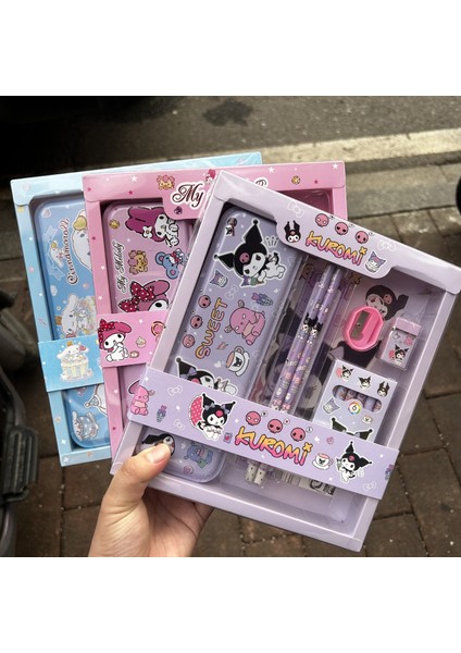 Sanrio Kırtasiye Seti Mezuniyet Çocuk Bayramı Kırtasiye Seti Kombinasyonu Ilköğretim Okul Malzemeleri (Yurt Dışından) fiyatları