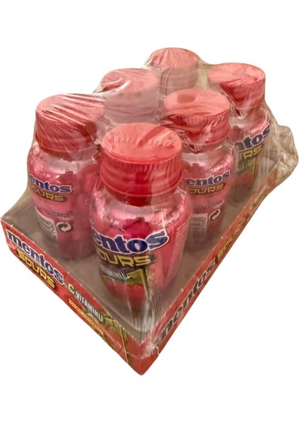 Sours C Vitaminli Çilek Sakız 49 gr * 6 Adet