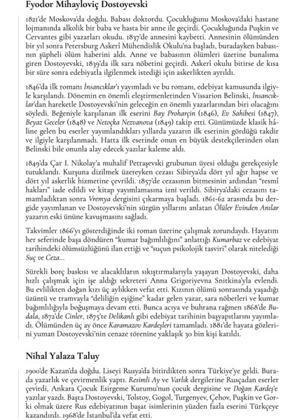 Öteki - Fyodor Mihayloviç Dostoyevski