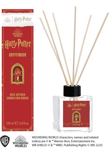 Harry Potter Gryffindor Çubuklu Oda Kokusu 100 ml