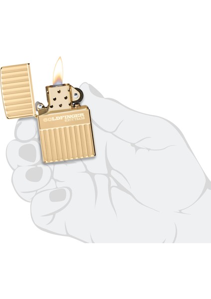 Çakmak 169 James Bond 007 Goldfinger 60TH Design 46467-118915 fırsatları